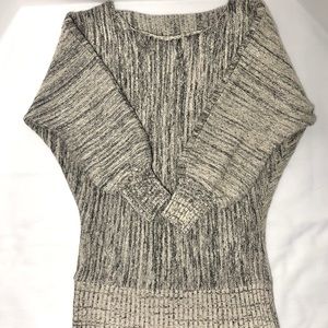 Off the shoulder dolman sweater